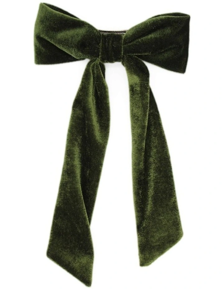 Piera Bow in Olive