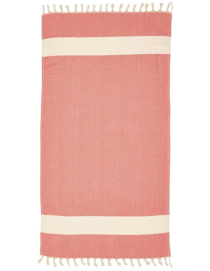 Turkish Towel in Apple Red