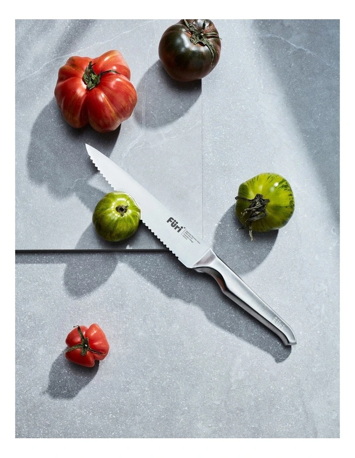 Pro Serrated Multi-Purpose Knife 15cm in Stainless Steel