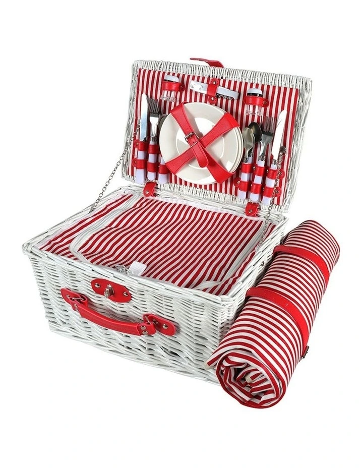 Picnic Basket Set With Blanket
