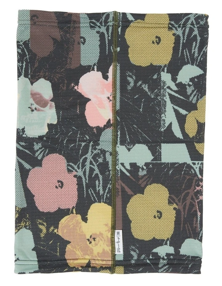 Andy Warhol Technical Neck warmer in Bloom