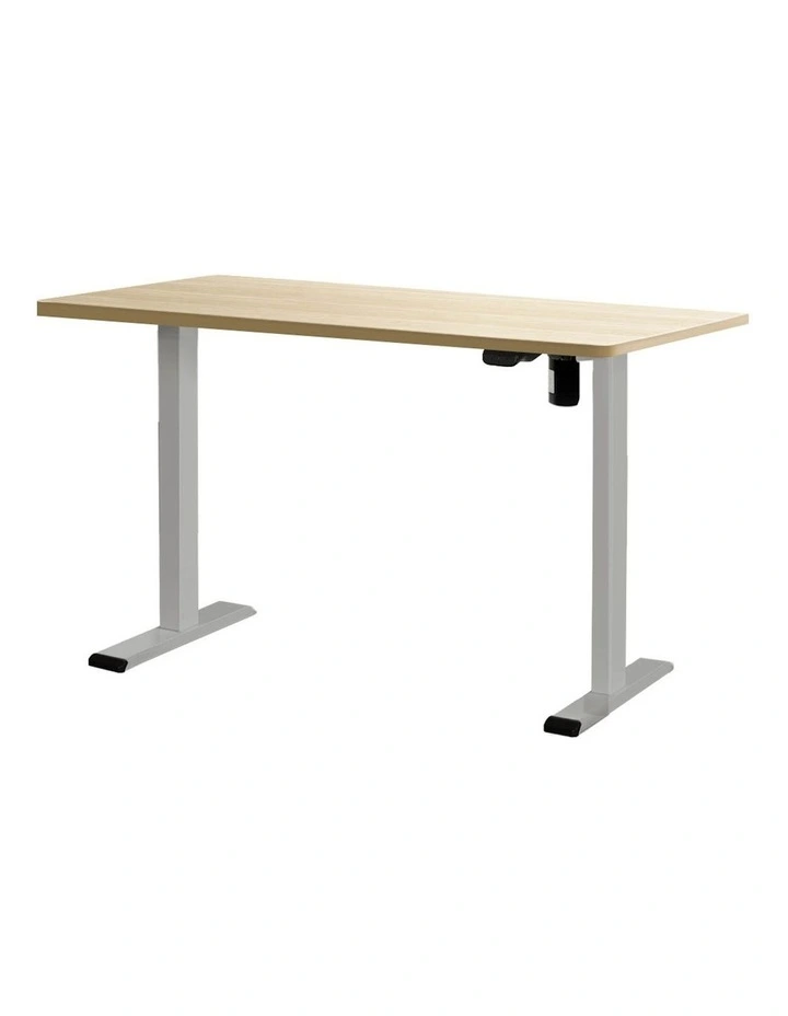 Electric Standing Desk in Grey/Oak