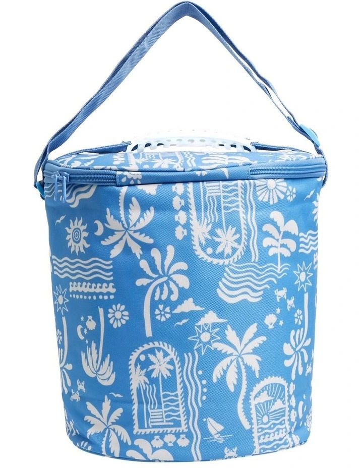 Island Sun Cooler Bag in Blue