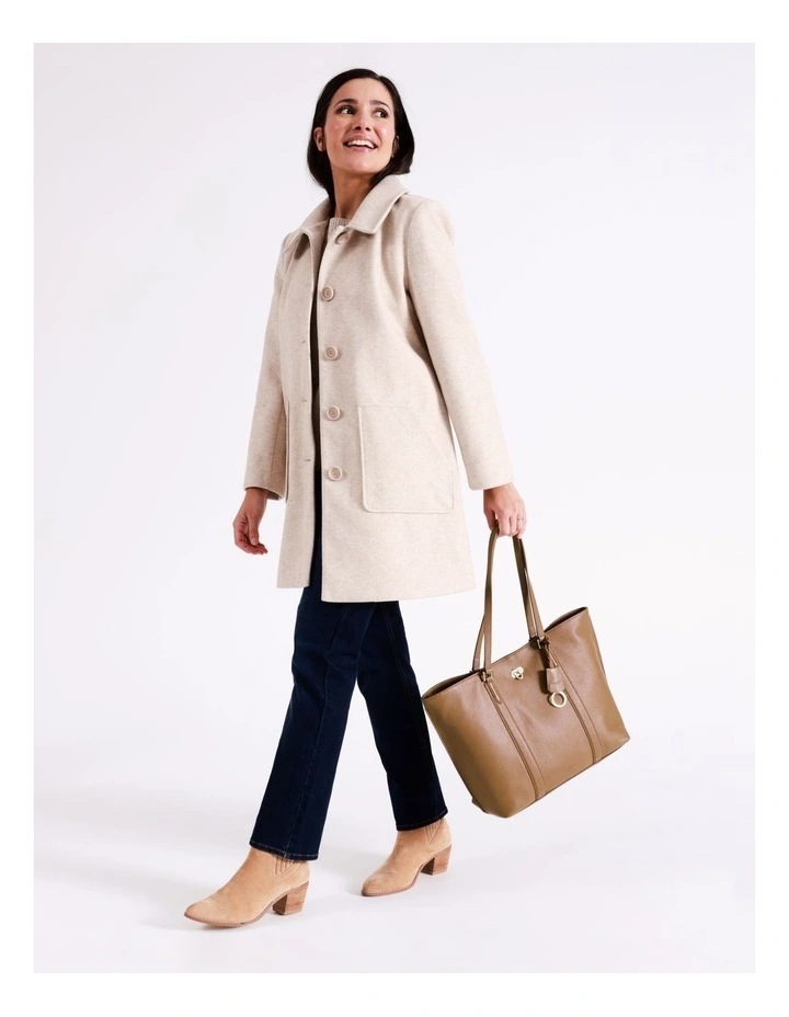 Jacqui Tote Bag in Tan