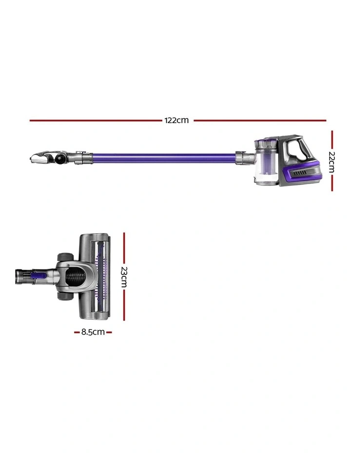 Cordless Handheld Vacuum Cleaner VAC-CL-FT-09E-GY-PP