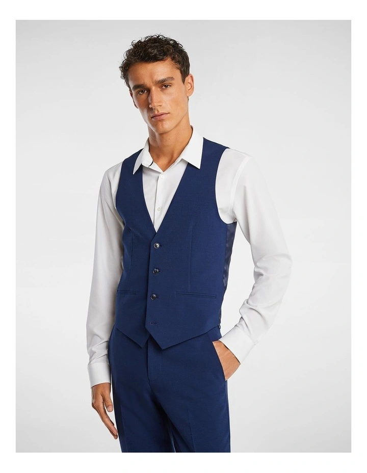 Blueprint Waistcoat in Blue