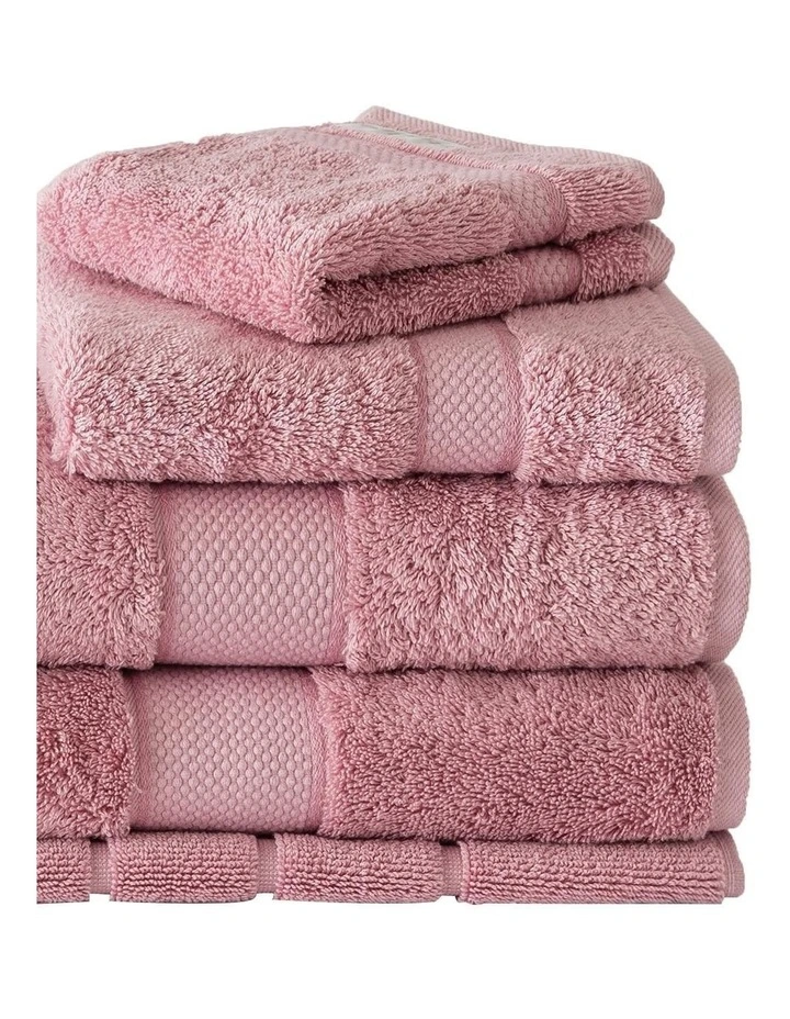 Luxury Egyptian Towel Range in Rosebud