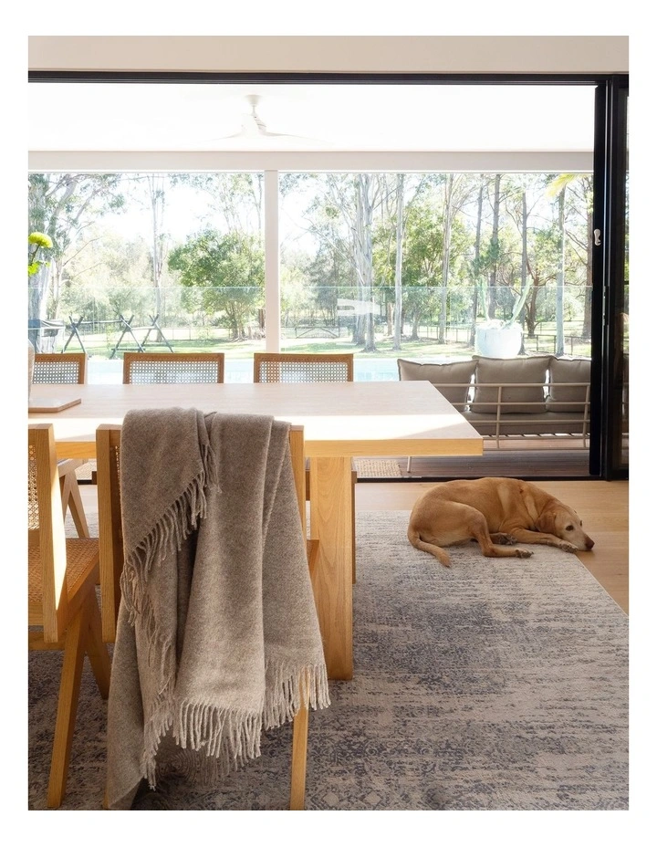 Brighton Throw Blanket in Beige