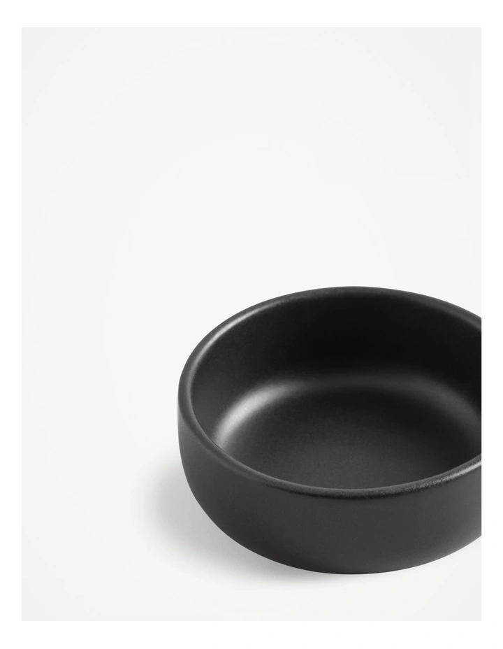 Tapas Condiment Bowl in Matte Black