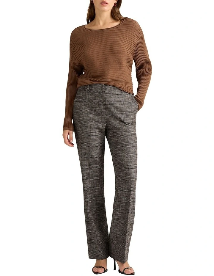 Aida Knit Top in Tawny