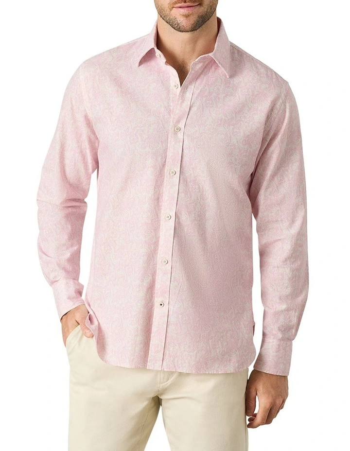 Scopello Printed Shirt in Pink