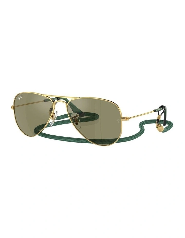 Aviator Sunglasses in Gold