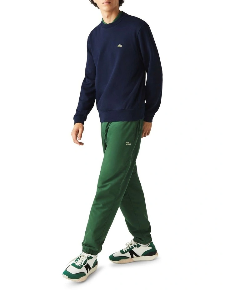 Essential Non Brushed Crew Sweat in Blue