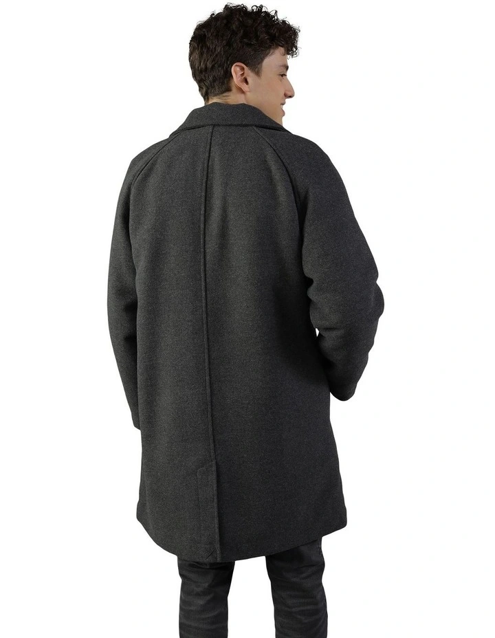 Trench Coat in Heather Gray