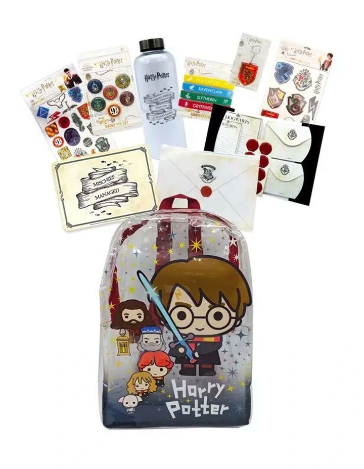 Harry Potter Fun Kids Toy Gift Backpack/Craft Showbag w/ Bottle