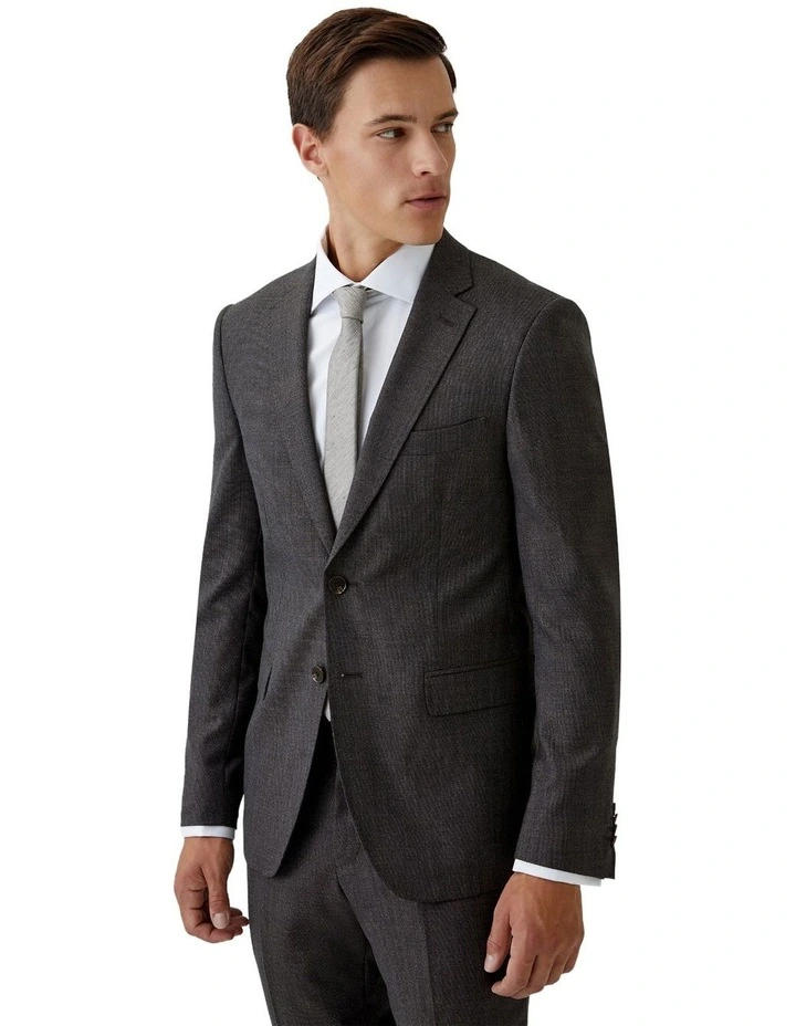 Auden Wool Suit Jacket in Brown