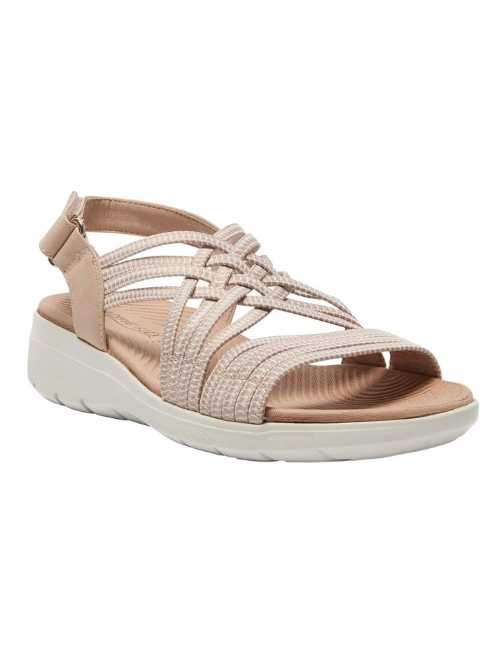 Luna Sandals in Blush Multi