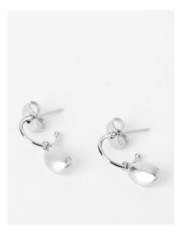 Teardrop Earring in Silver