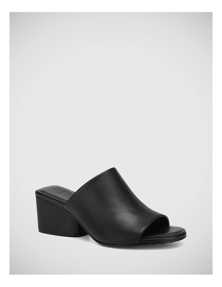 Miette Leather Sandal in Black