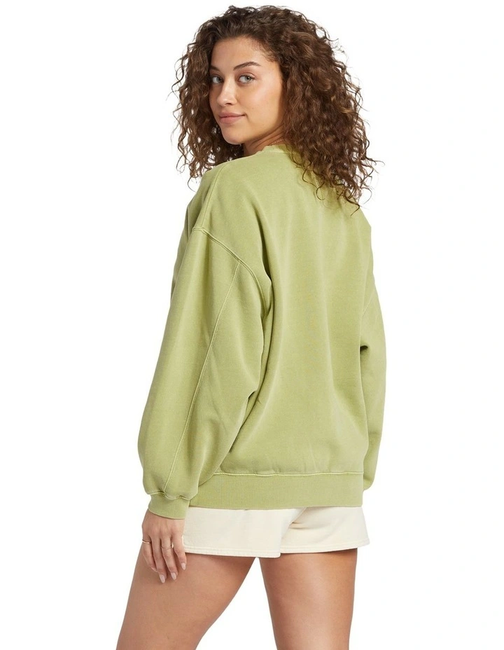 Kendal Crew in Avocado Green