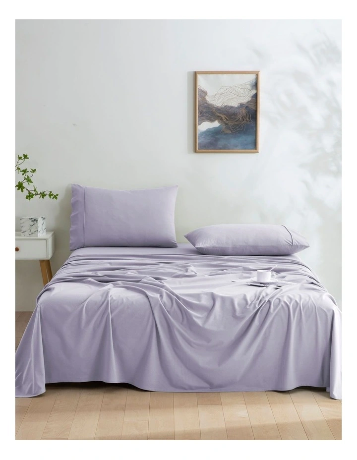 Micro Flannel Sheet Set in Lavender