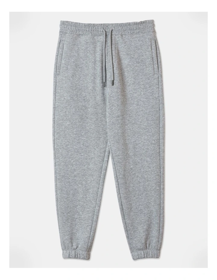 Essentials Trackpant in Grey Marle