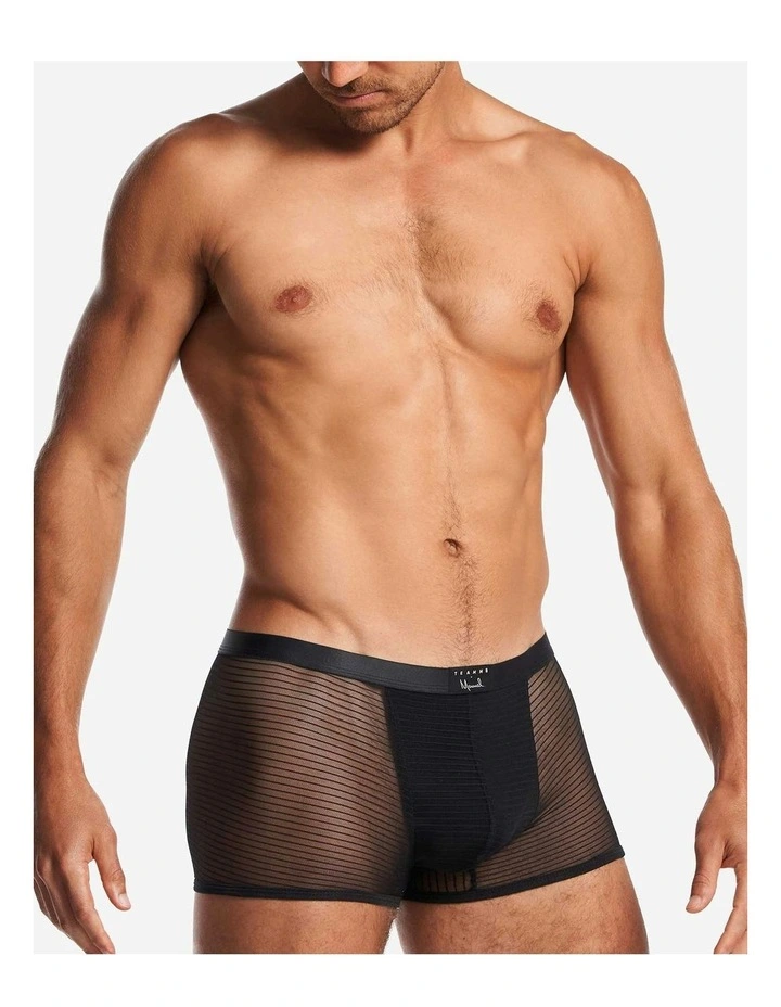 Manuel Sheer Trunk in Noir