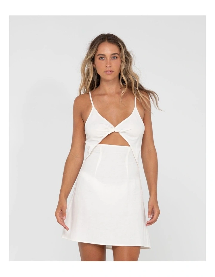 Alannah Mini Dress in White