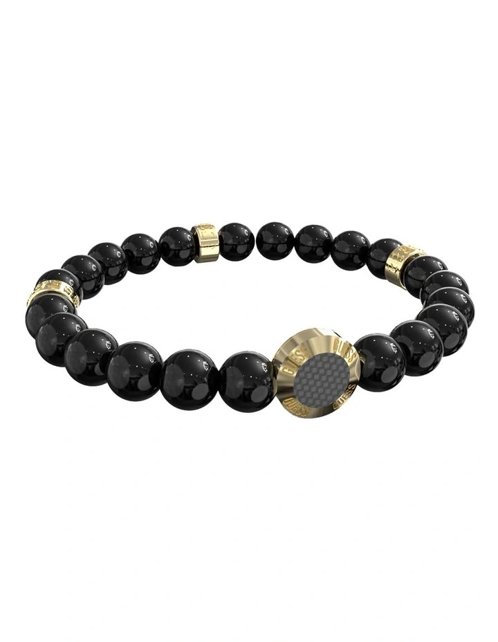 Racer Tag Bracelet in Black