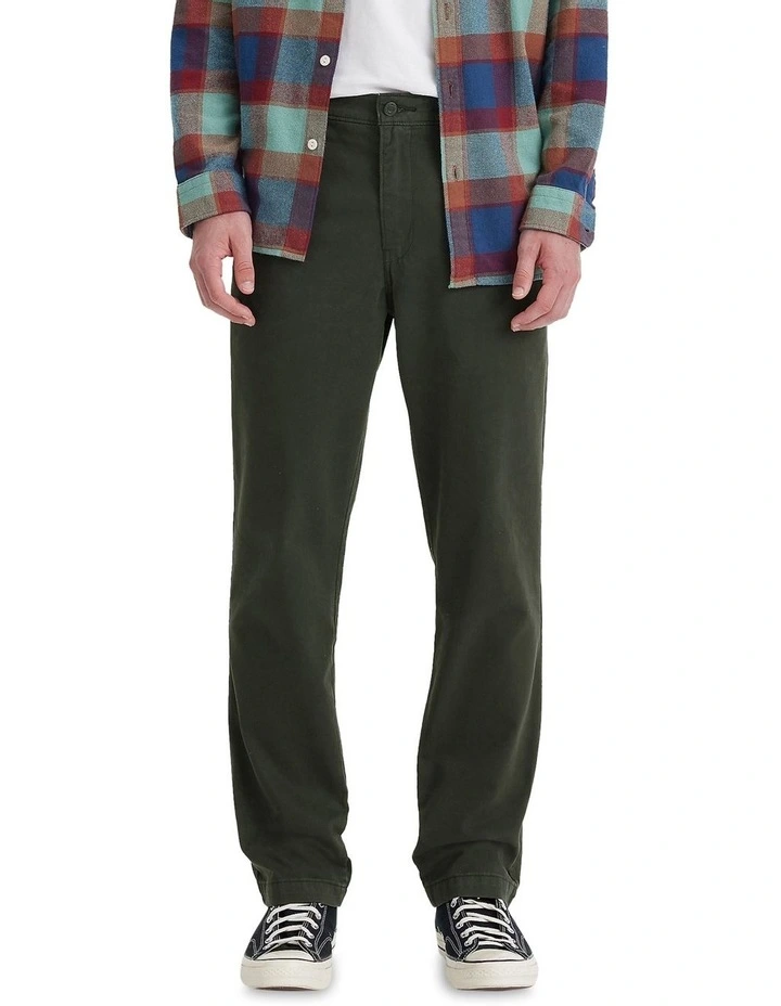 XX Chino Authentic Straight Pants in Pirate Black