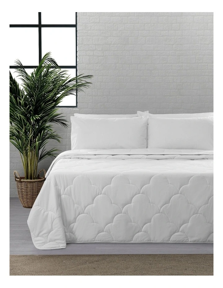 Winter Cotton Quilt 450gsm in White