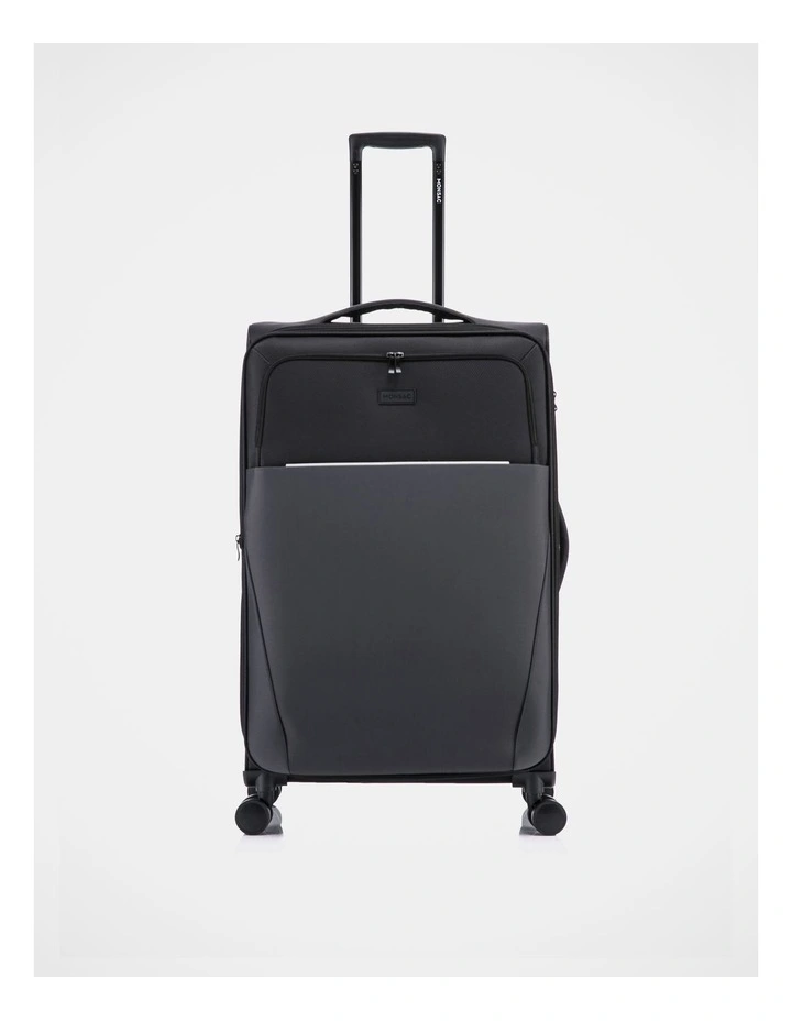 Pro Flex 70cm Soft Side suitcase in Black EL6335MB