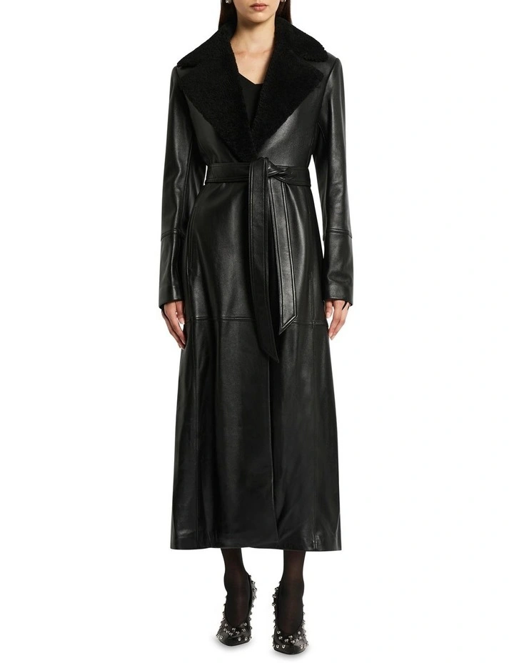 The Serenade Coat in Black