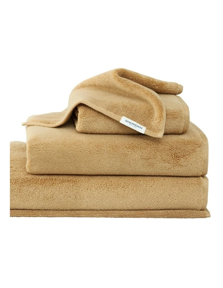Aven Towel Collection in Ochre