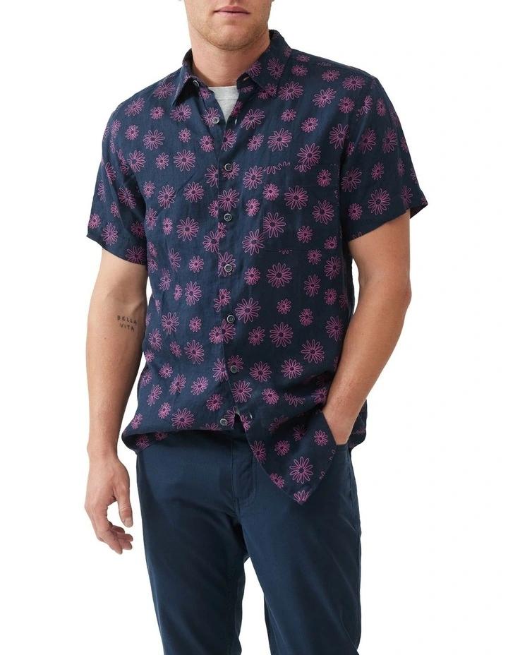 Jacobs River Shirt in Navy