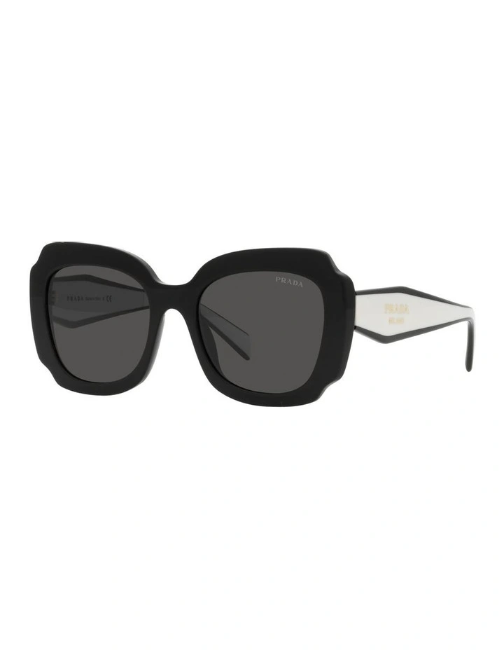 PR 16YSF Black Sunglasses