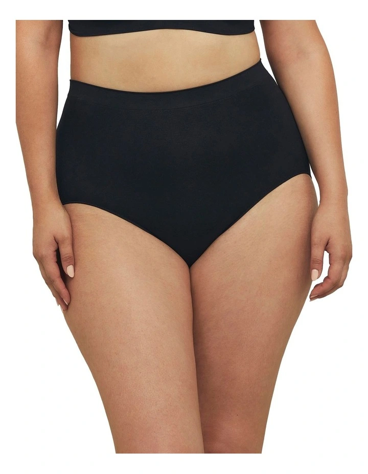 Bare Essentials Full Brief in Black