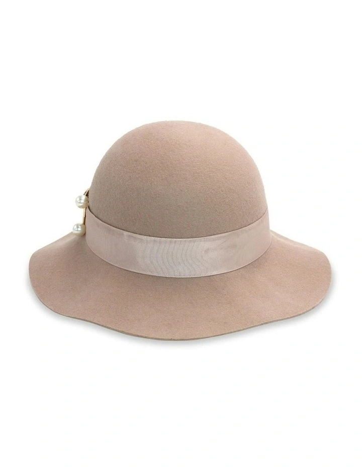 Saige Small Wool Floppy in Sand
