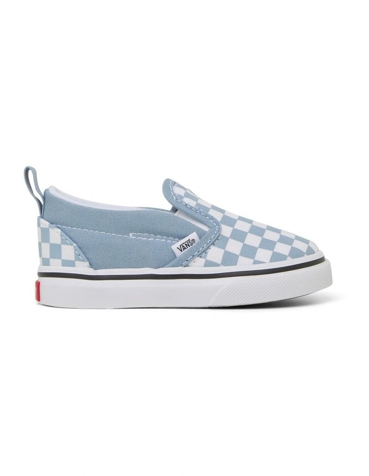 Classic Slip Ons Infant Sneakers in Dusty Blue