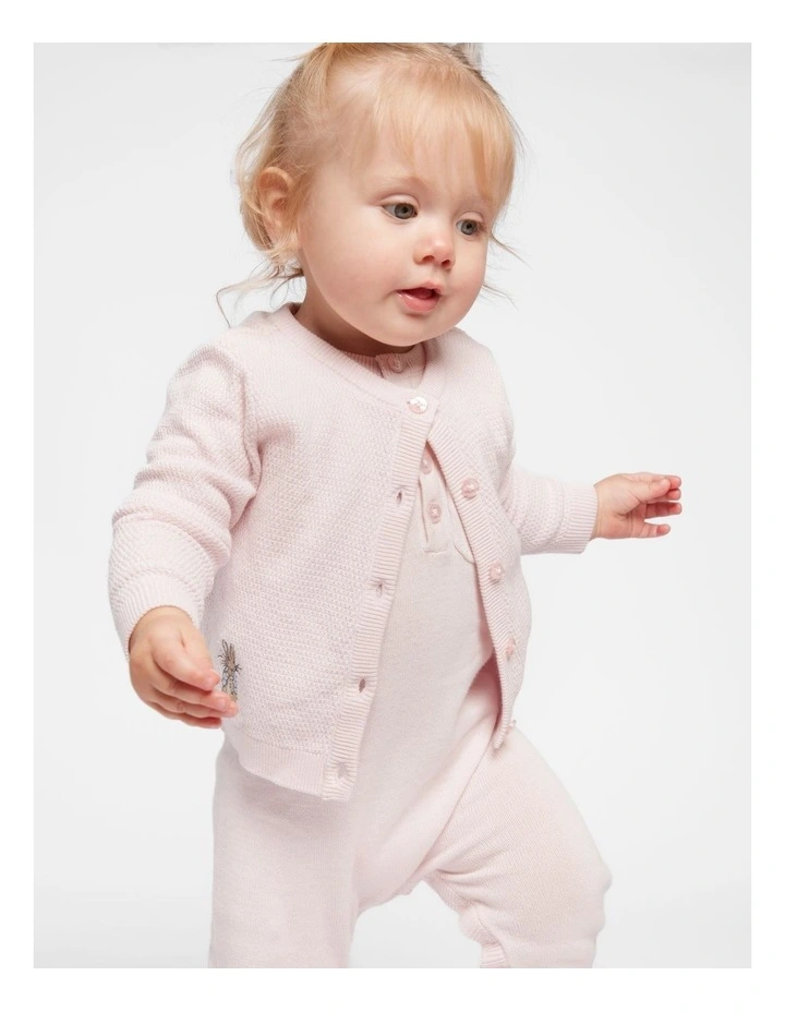 Cardigan in Pink