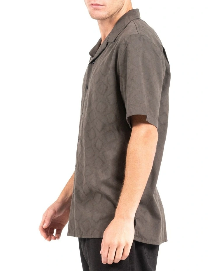 Lurker Bowling Shirt in Grey