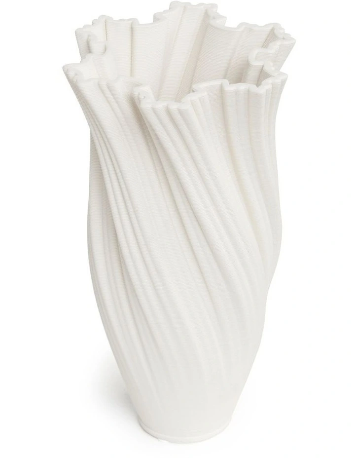 IVY Vase 24cm in White