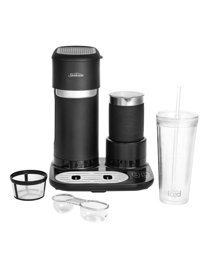 Iced & Hot Coffee Machine SDP1500BK in Black