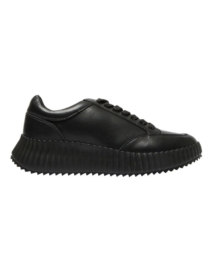 Track Sneakers in Black