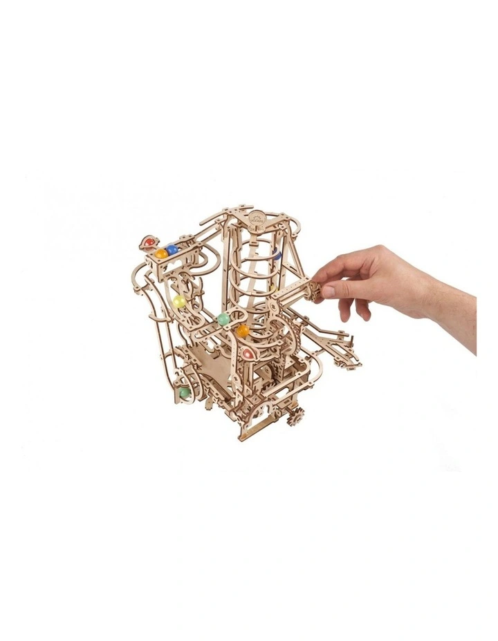 Mechanical Marble Run Spiral Hoist 266 Piece 3D Puzzle Set (14 Years)