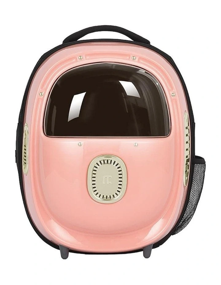 Cat Backpack With Air Circulation in Pink