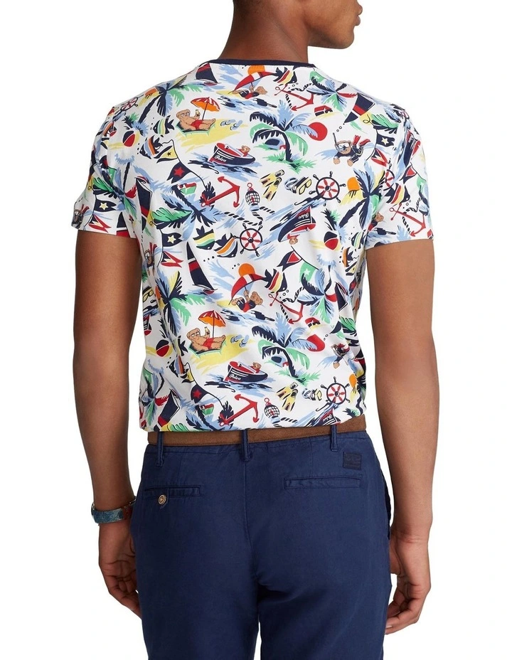 Custom Slim Fit Polo Bear Jersey T-Shirt