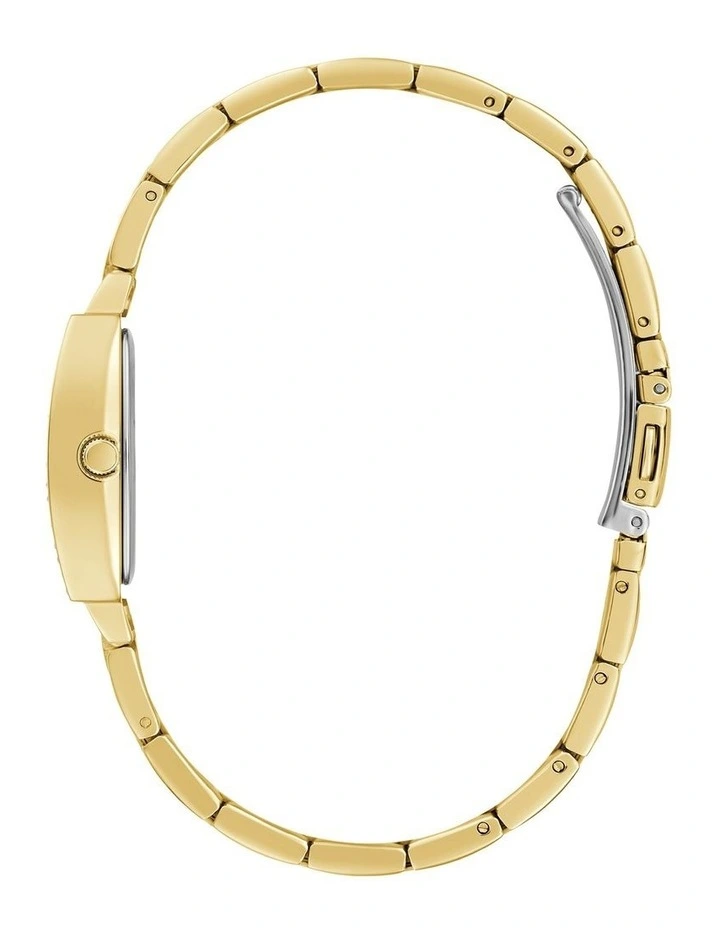 Brilliant Stainless Steel Watch in Gold