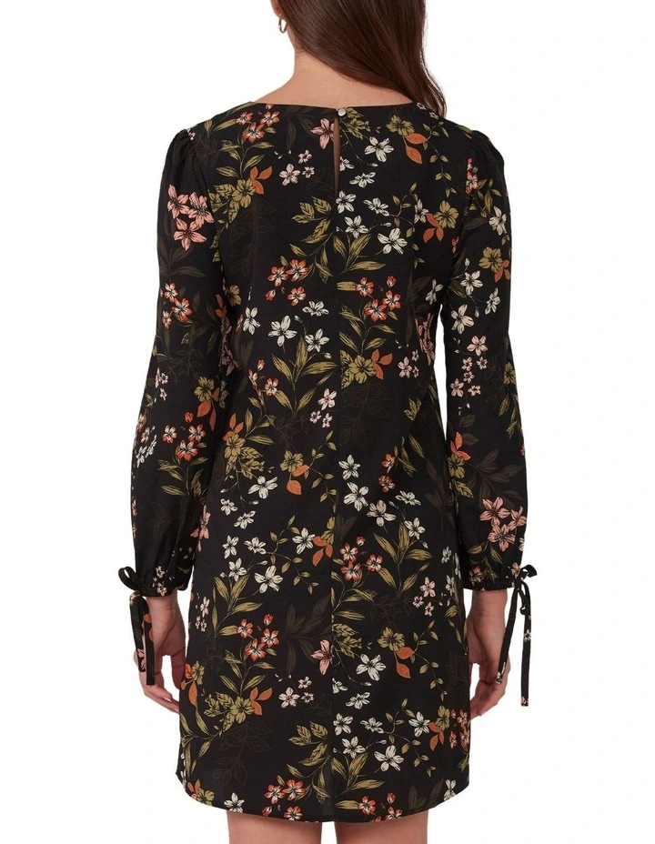 Venus Detail Dress in Black