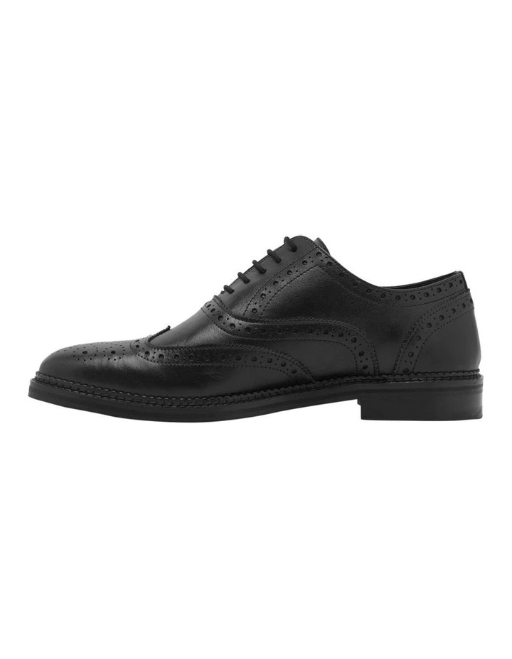 Fenwick Oxford Brogue Shoes in Black